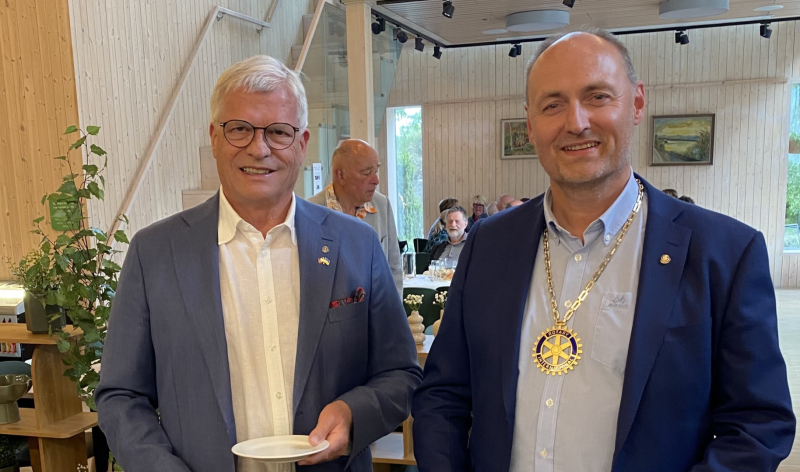 Presidentskifte Molde Rotaryklubb